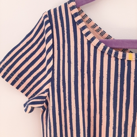 Peekaboo Beans Striped Jumpsuit size 4 - Picture 4 of 8